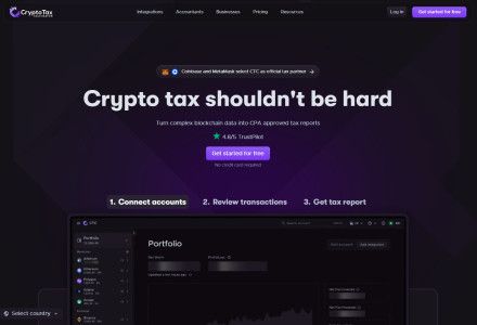 CryptoTaxCalculator - Crypto, NFT, and Other DeFi Products