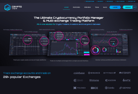 CryptoView - All-in-One Solution to Manage Crypto Investment CryptoView - All-in-One Solution to Manage Crypto Investment