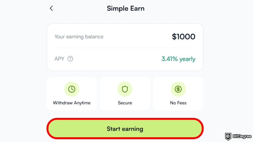 Currency devaluation in Nigeria: click on [Start earning].