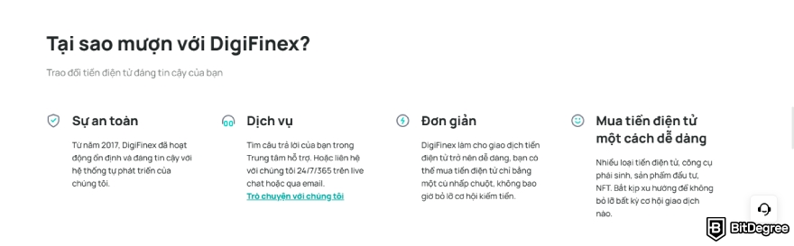 Đánh giá DigiFinex: Tại sao chọn DigiFinex.