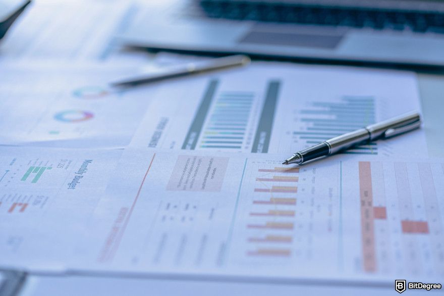 Data analyst courses: a report with charts, graphs, and tables to illustrate Tableau.
