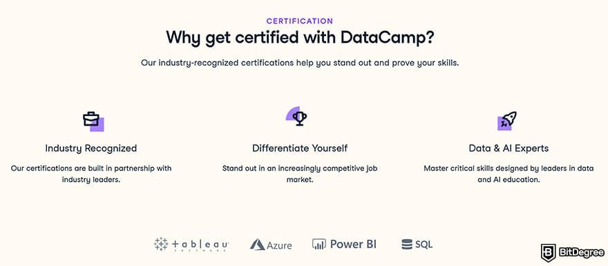 DataCamp vs Codecademy: why get certified with DataCamp?