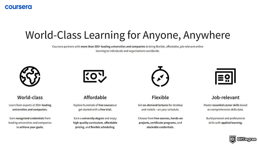 Datacamp vs Coursera: world-class learning for anyone, anywhere.