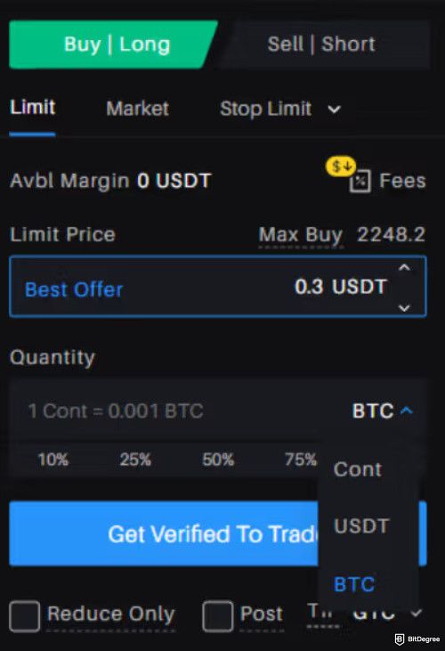 Delta Exchange review: settlement currencies.