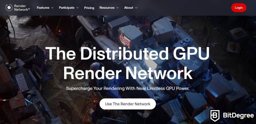 DePIN crypto projects: the Render Network.