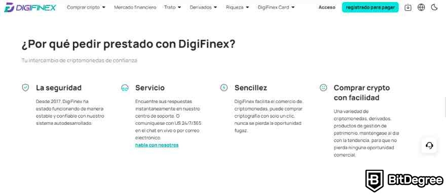 DigiFinex opiniones: características de un intercambio de confianza.