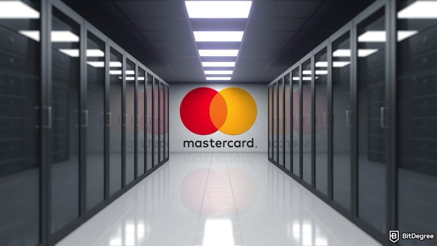 Does Wise work in Nigeria: a hall with a Mastercard logo.