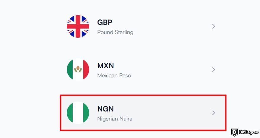Does Wise work in Nigeria: deposit NGN on Ogvio.