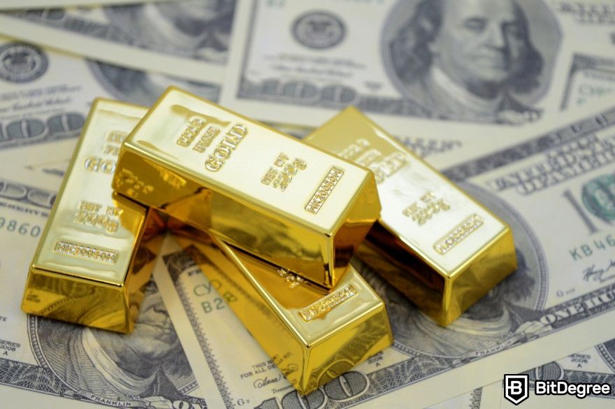 Dollar Milkshake Theory: gold.
