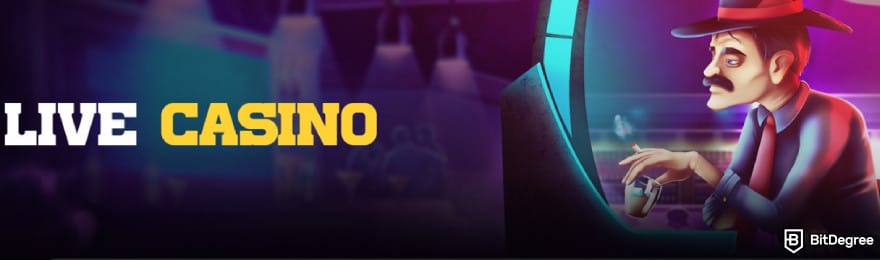 Donbet casino review: Live Casino pages image.
