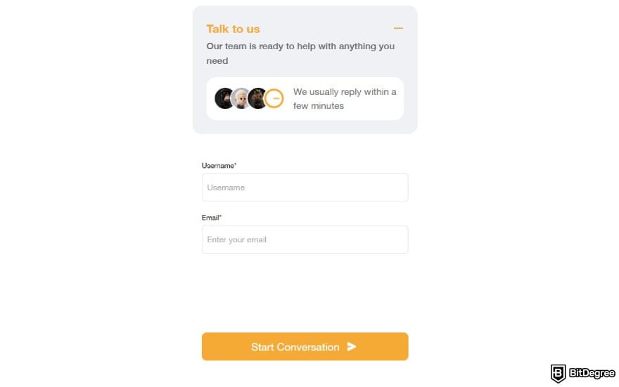 Donbet casino review: live chat for Donbet.
