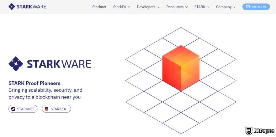 dYdX review: Starkware website.