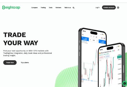 Eightcap - 90+ Crypto CFDs