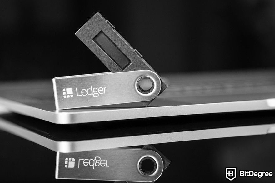 Ethereum staking: Ledger hardware wallet.