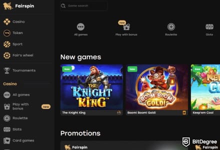 Fairspin - Provably Fair Gaming, Native TFS Token