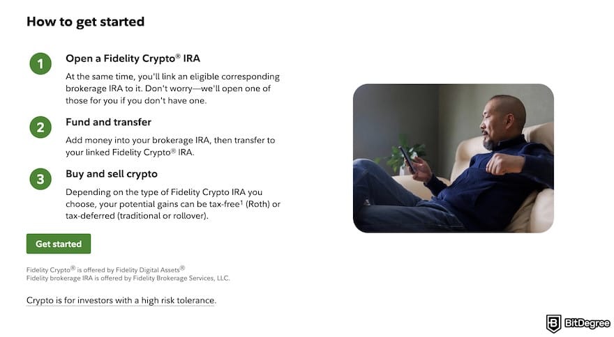 Fidelity crypto ETF: a guide to open a Fidelity Crypto IRA.
