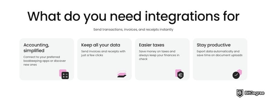 Finom review: the benefits of using integrations on Finom.