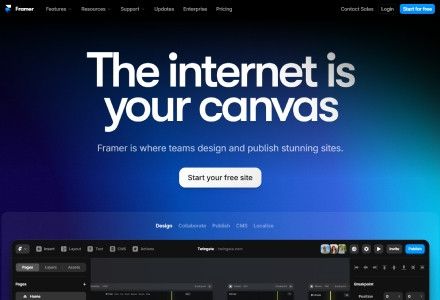 Framer - Free AI Website Builder