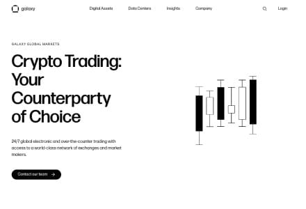 Galaxy Digital - Discreet Execution for Large Trades Galaxy Digital - Discreet Execution for Large Trades