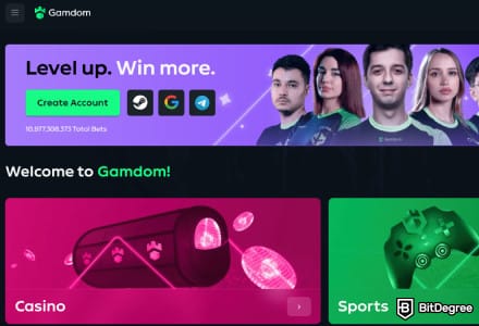 Gamdom - An Accessible Spot for ETH Holders Who Still Want Fiat as a Backup