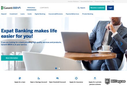 Garanti BBVA - Best for Foreign Currency Accounts