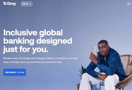 Grey - Multi-Currency Account, FinCEN-Regulated, Toptal Integration