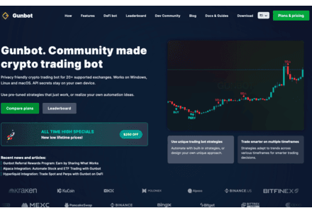 Gunbot - Automated & Disciplined Trading on Kraken Gunbot - Automated & Disciplined Trading on Kraken
