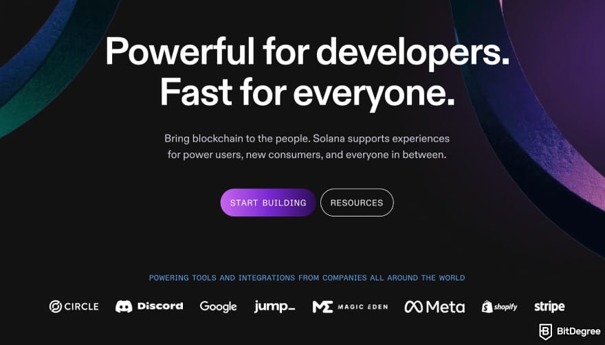 Halal crypto list: Solana homepage.