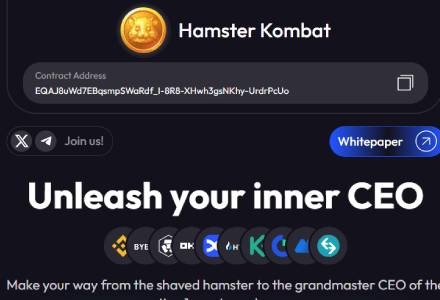 Hamster Kombat — Play as a Crypto CEO and Win Tokens