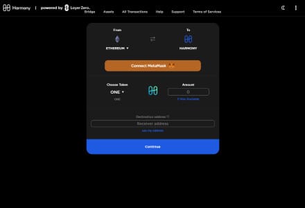 Harmony - Uses LayerZero for Secure Bridging Harmony - Uses LayerZero for Secure Bridging