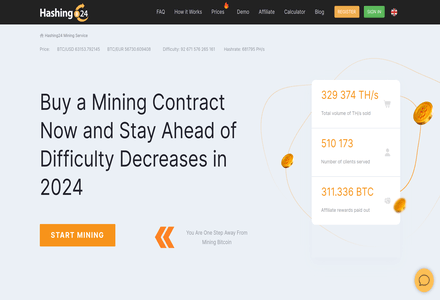 Hashing24 - Long-Term Mining Contracts Hashing24 - Long-Term Mining Contracts