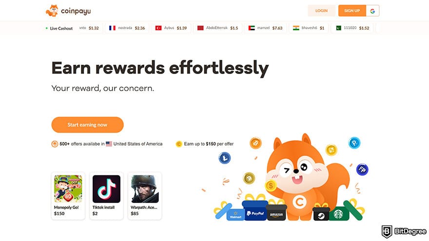 Highest paying Bitcoin faucet: earn rewards effortlessly with CoinPayU .