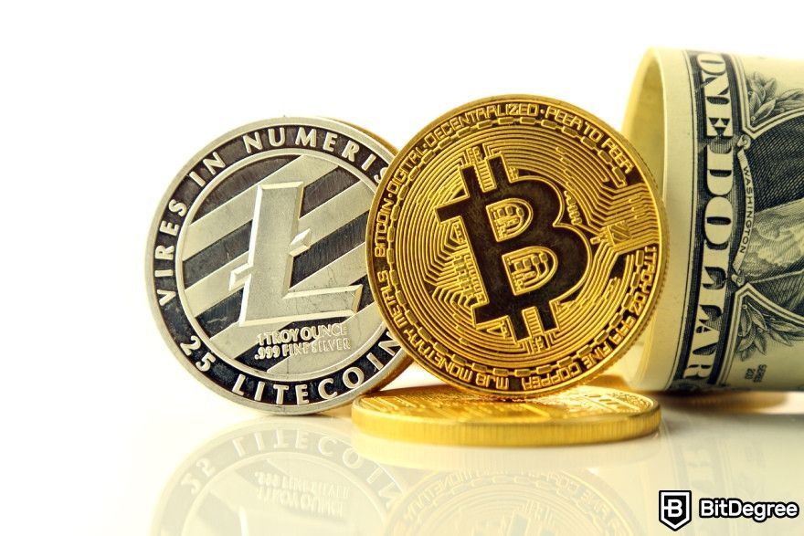 How does cryptocurrency gain value: Litecoin and Bitcoin.