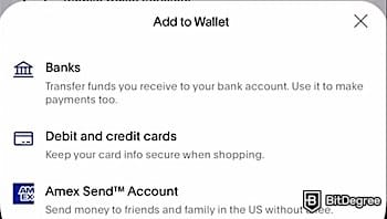 How to add money to PayPal: banks and cards options on PayPal.