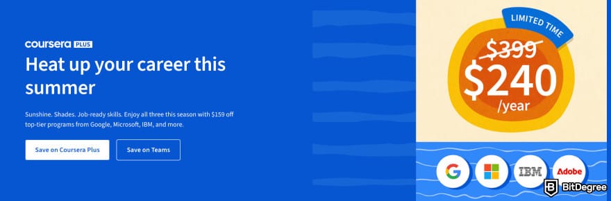 How to become a financial analyst: a Coursera Summer promotion.