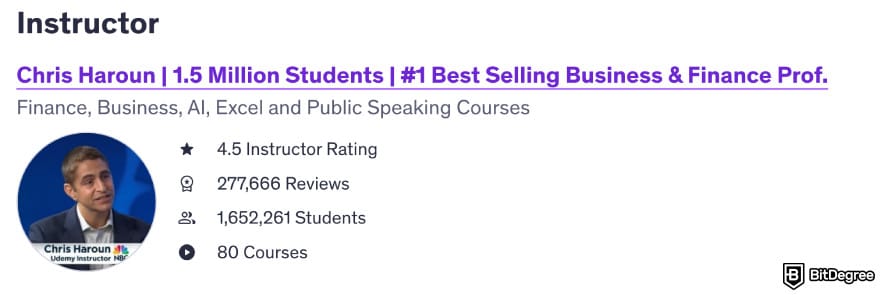 How to become a financial analyst: instructor Chris Haroun.