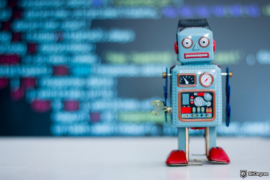 How to build a crypto exchange: market-making bot illustration.