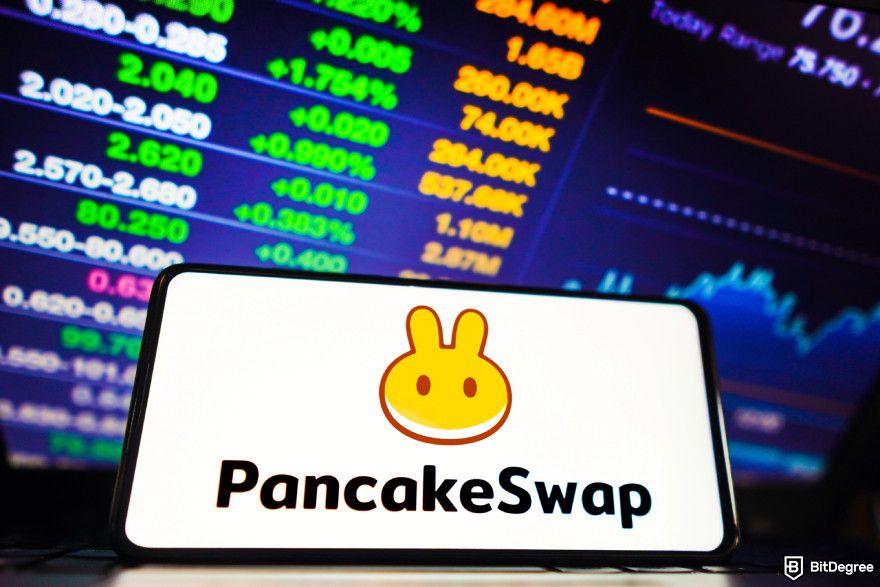 How to build a crypto exchange: PancakeSwap on a phone.