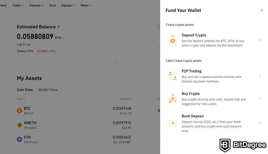 How to buy Bitcoin in Malaysia: ways to fund your wallet on Binance.