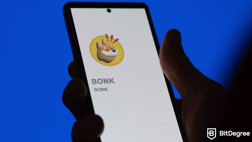 How to buy Bonk: opening Bonk on mobile.