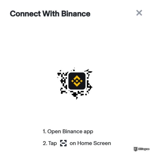 How to buy BTFD coin: the instructions to connect Binance Wallet to Uniswap.