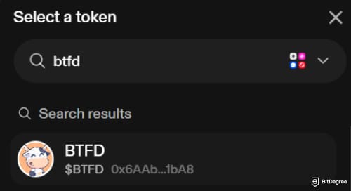 How to buy BTFD: BTFD on Uniswap.
