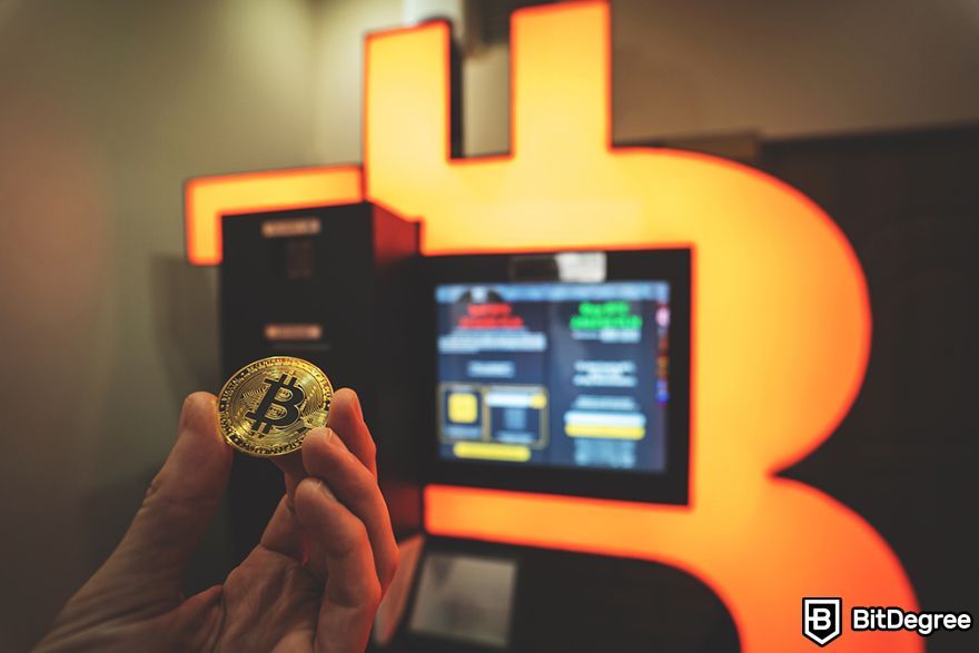 How to buy crypto in Australia: Bitcoin ATM.