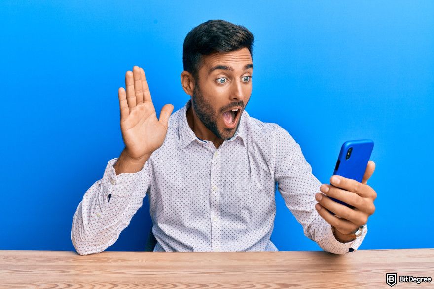 How to buy Fartcoin: a shocked man.