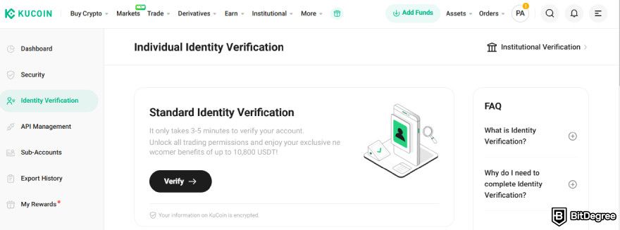How to buy Fartcoin: Verification page.
