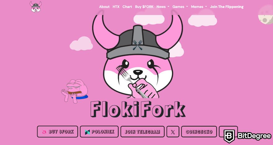 How to buy FLOKI: Floki Fork.