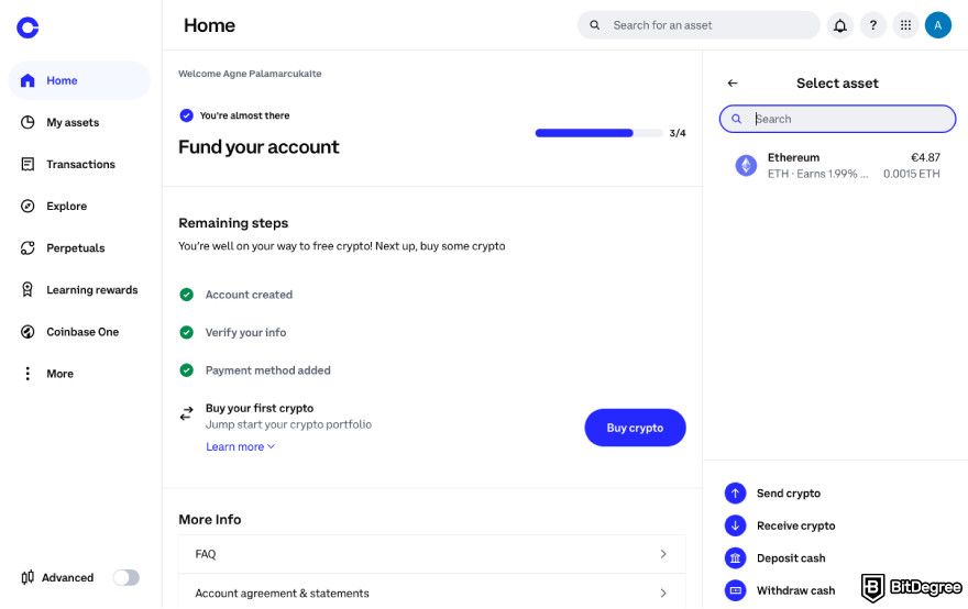 How to buy JasmyCoin: select the currency you want to convert from.