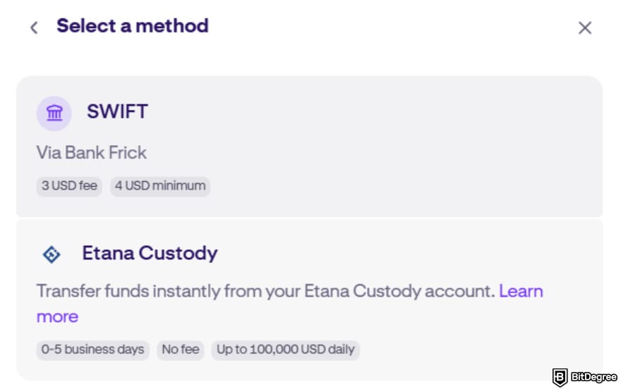 How to buy Kaspa coin: payment methods on Kraken.
