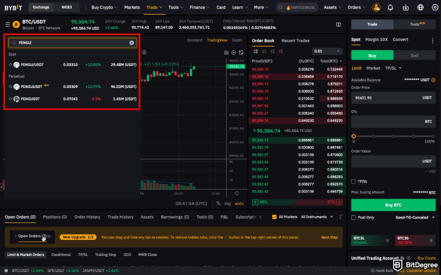 How to buy PENGU: find PENGU trading pairs.