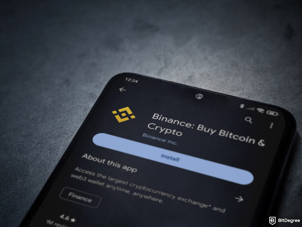 How to buy Polygon crypto: Binance's mobile app.